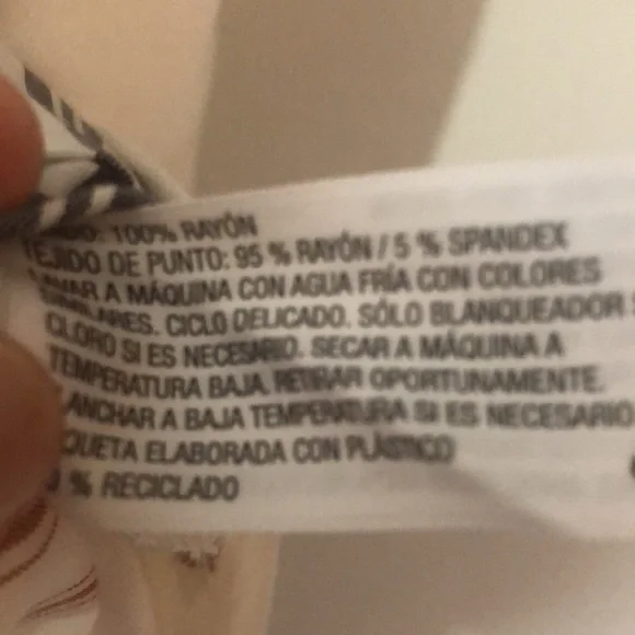 3/$15 SALE A-New Day Short Sleeve Gray, Cream, Brown Shirt - Picture 5 of 5